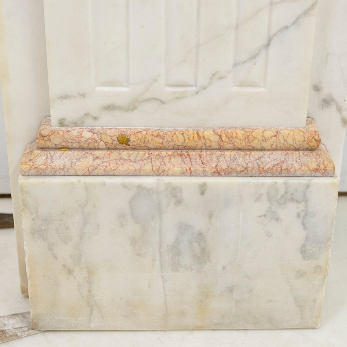 Antique Edwardian Marble Chimneypiece