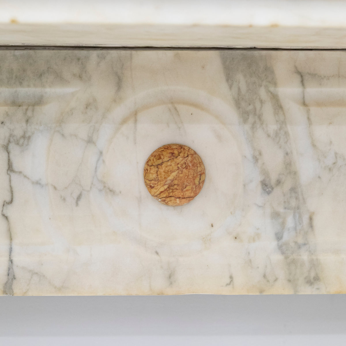 Antique Edwardian Marble Chimneypiece