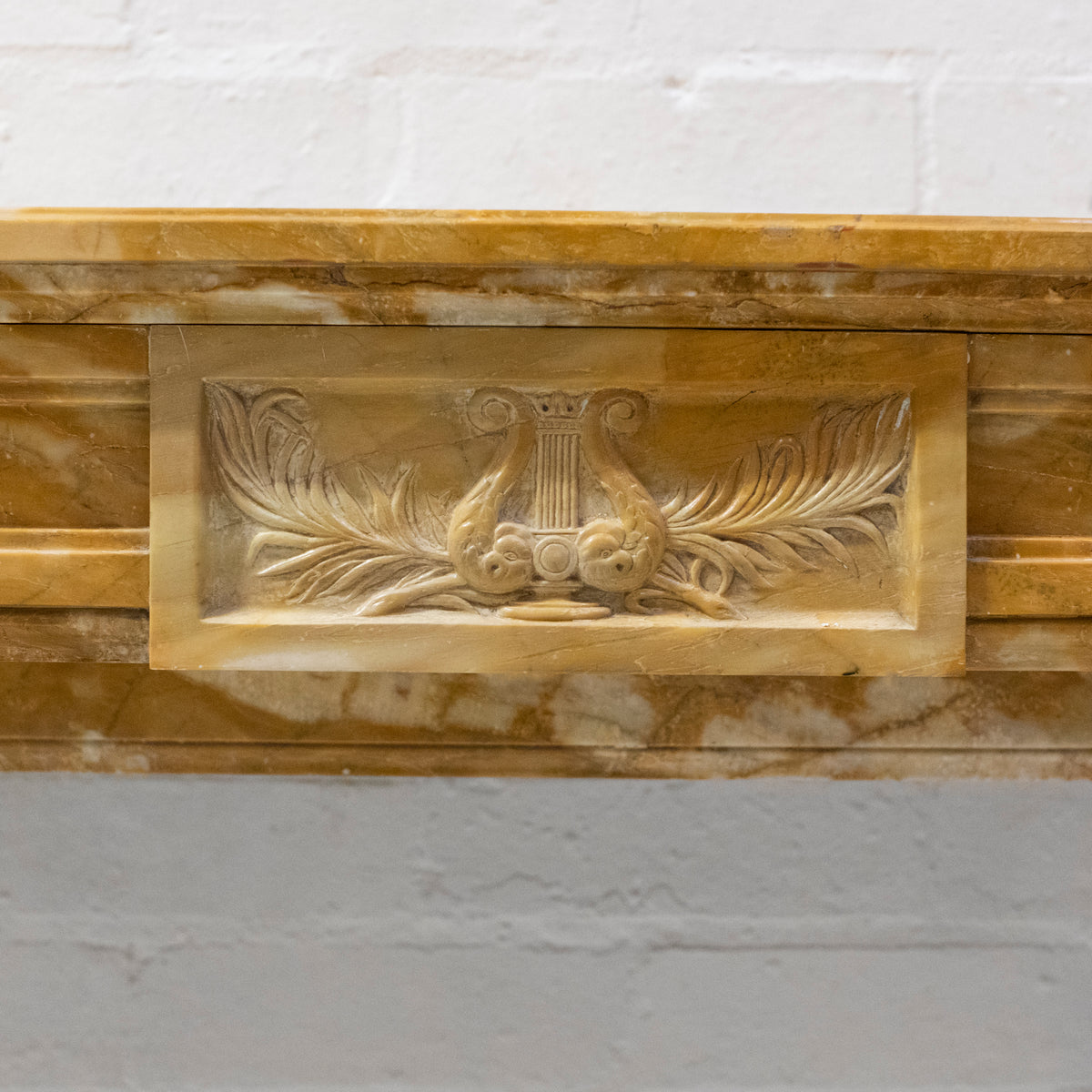 Late 19th Century French Style Sienna Marble Chimneypiece | The Architectural Forum