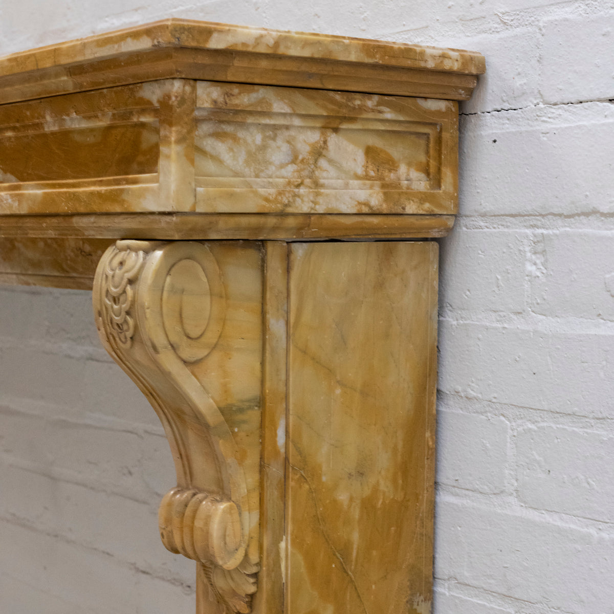 Late 19th Century French Style Sienna Marble Chimneypiece | The Architectural Forum