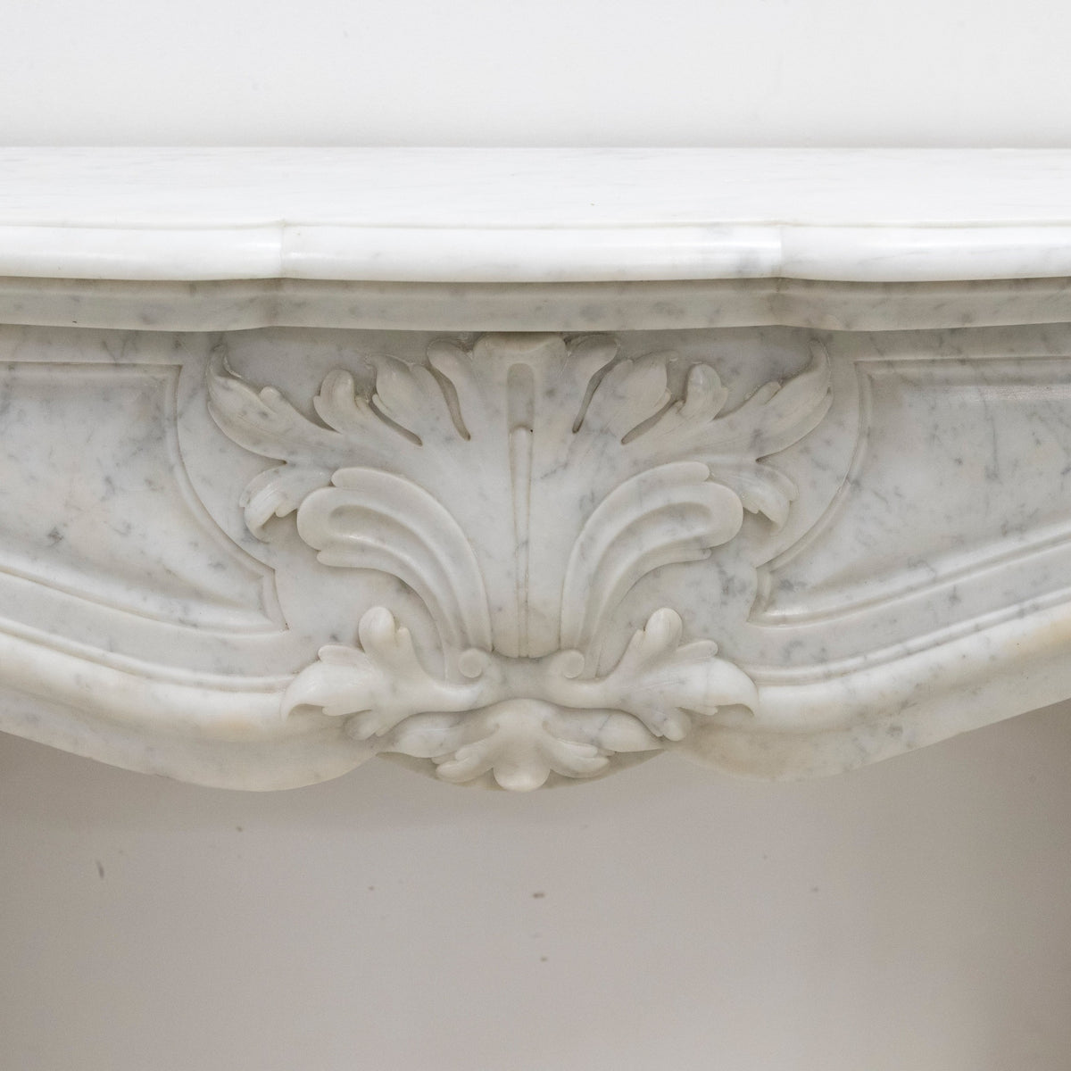 Antique French Style Marble Fireplace Surround | The Architectural Forum