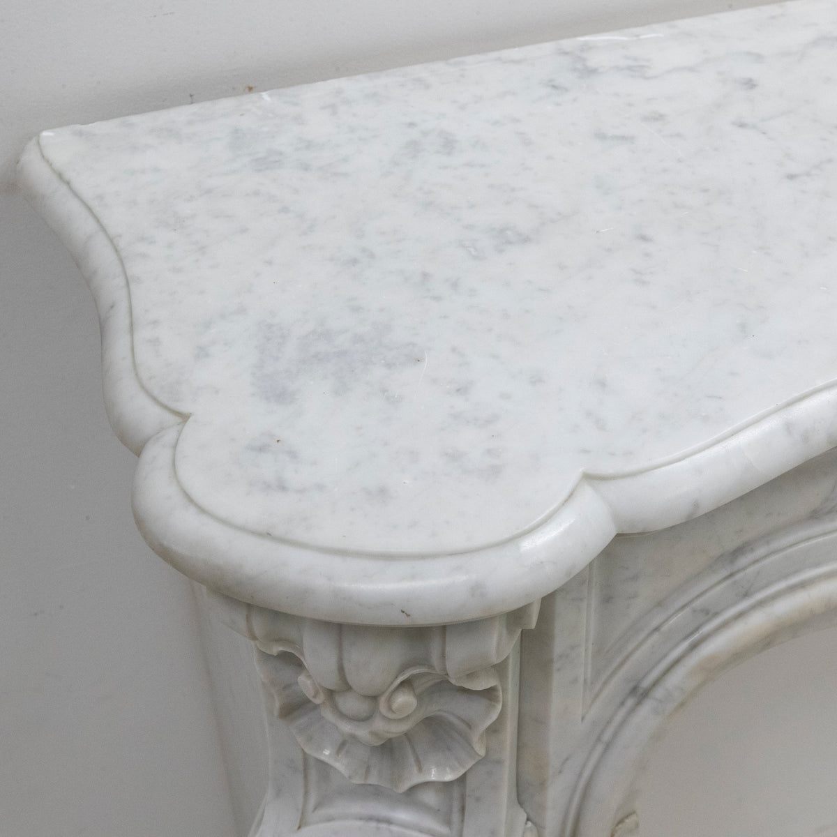 Antique French Style Marble Fireplace Surround | The Architectural Forum