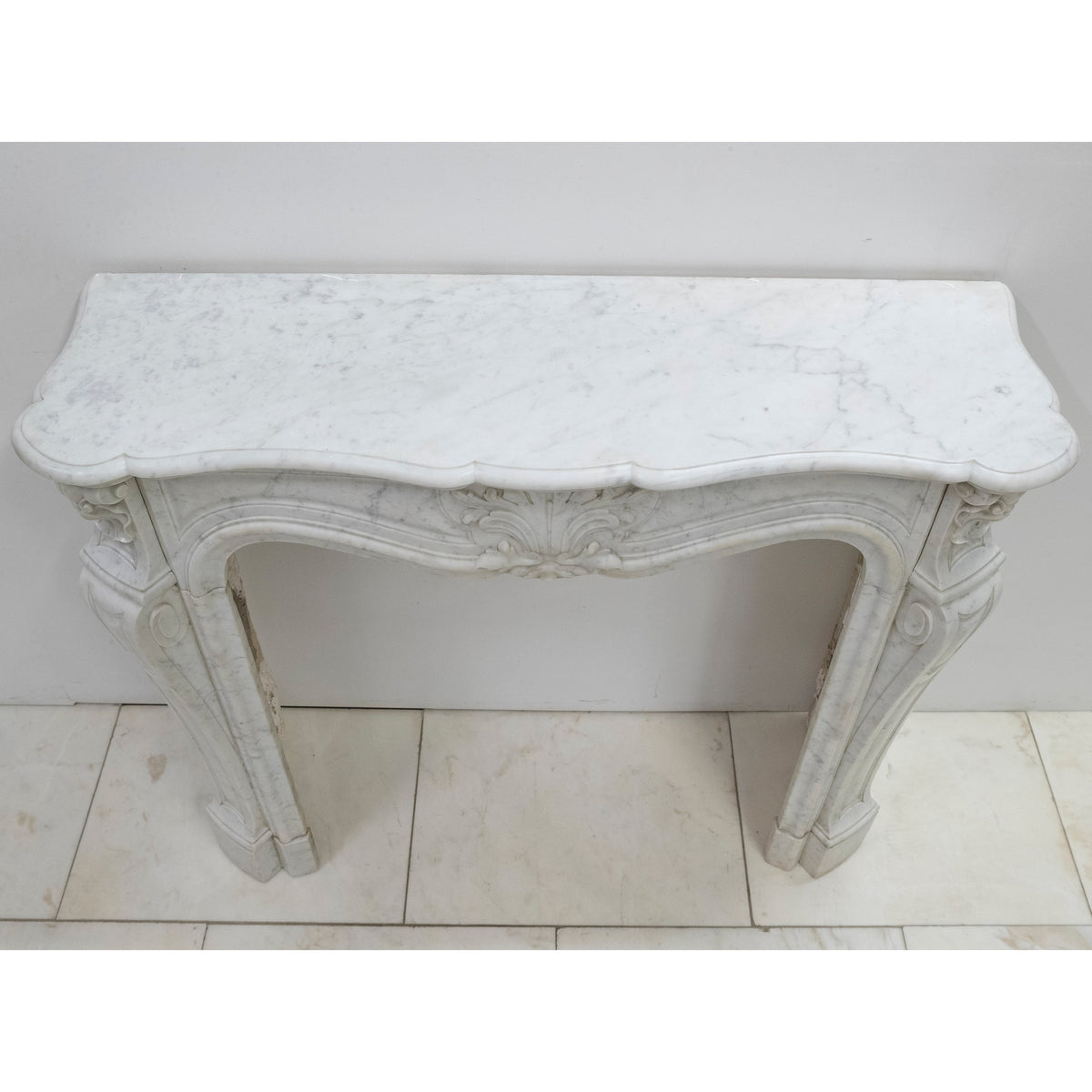 Antique French Style Marble Fireplace Surround | The Architectural Forum