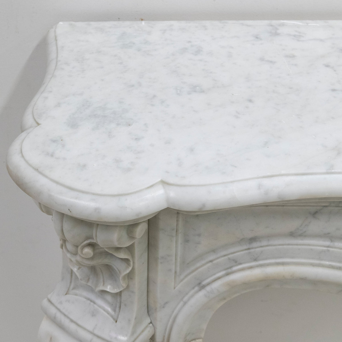 Antique French Style Marble Fireplace Surround | The Architectural Forum