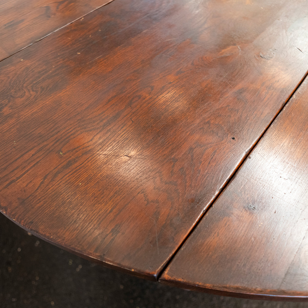 Reclaimed Georgian Style Gateleg Drop-Leaf Table | The Architectural Forum