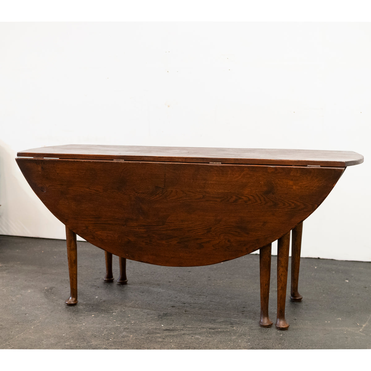 Reclaimed Georgian Style Gateleg Drop-Leaf Table | The Architectural Forum