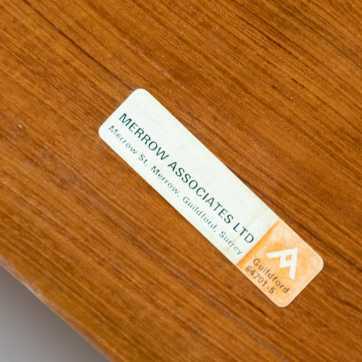 Reclaimed Mid Century Solid Teak Merrow Shelving Worktops
