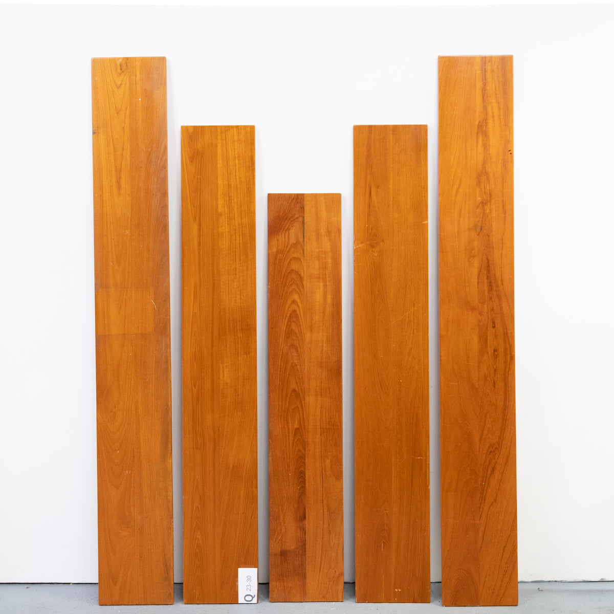 Reclaimed Mid Century Solid Teak Merrow Shelving Worktops