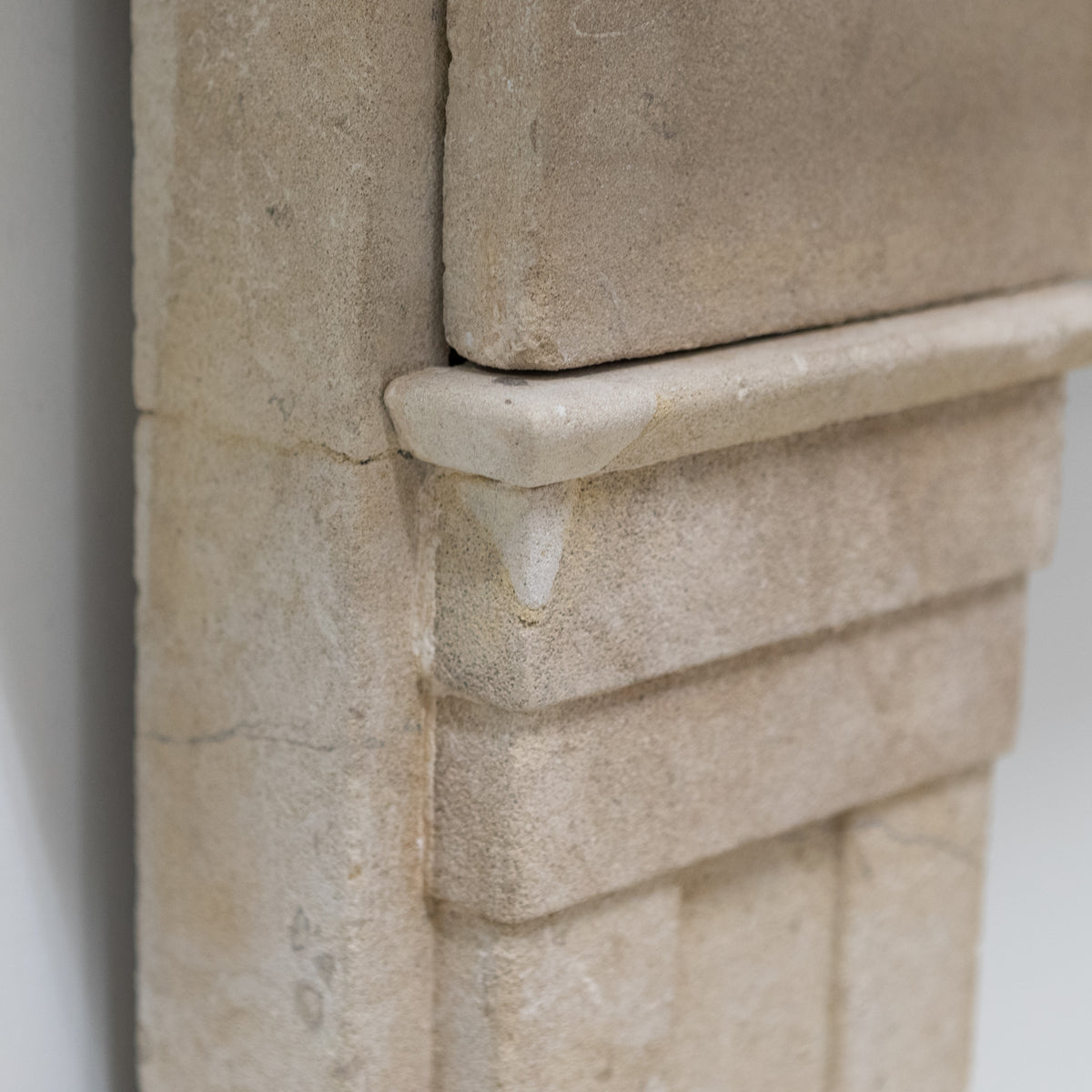 Antique Late Georgian Sandstone Fireplace Surround