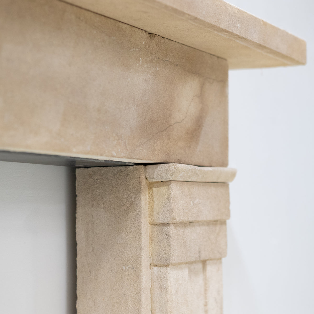 Antique Late Georgian Sandstone Fireplace Surround