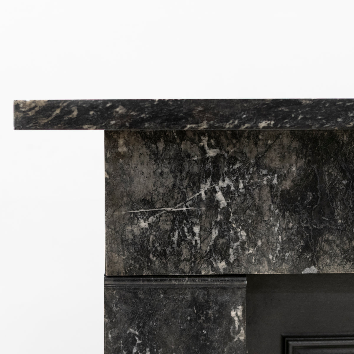 Antique Georgian Kilkenny Marble Fire Surround & Insert