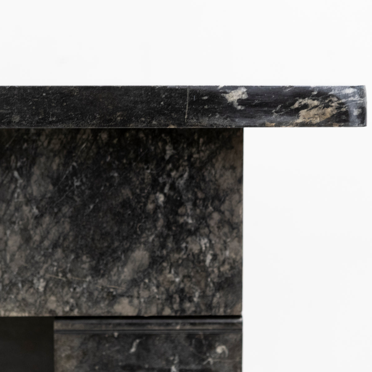 Antique Georgian Kilkenny Marble Fire Surround & Insert