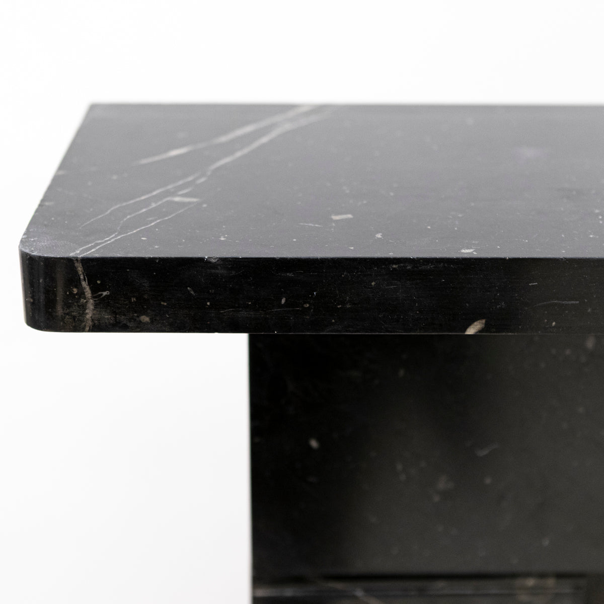 Antique Georgian Belgian Black Marble Fire Surround & Insert