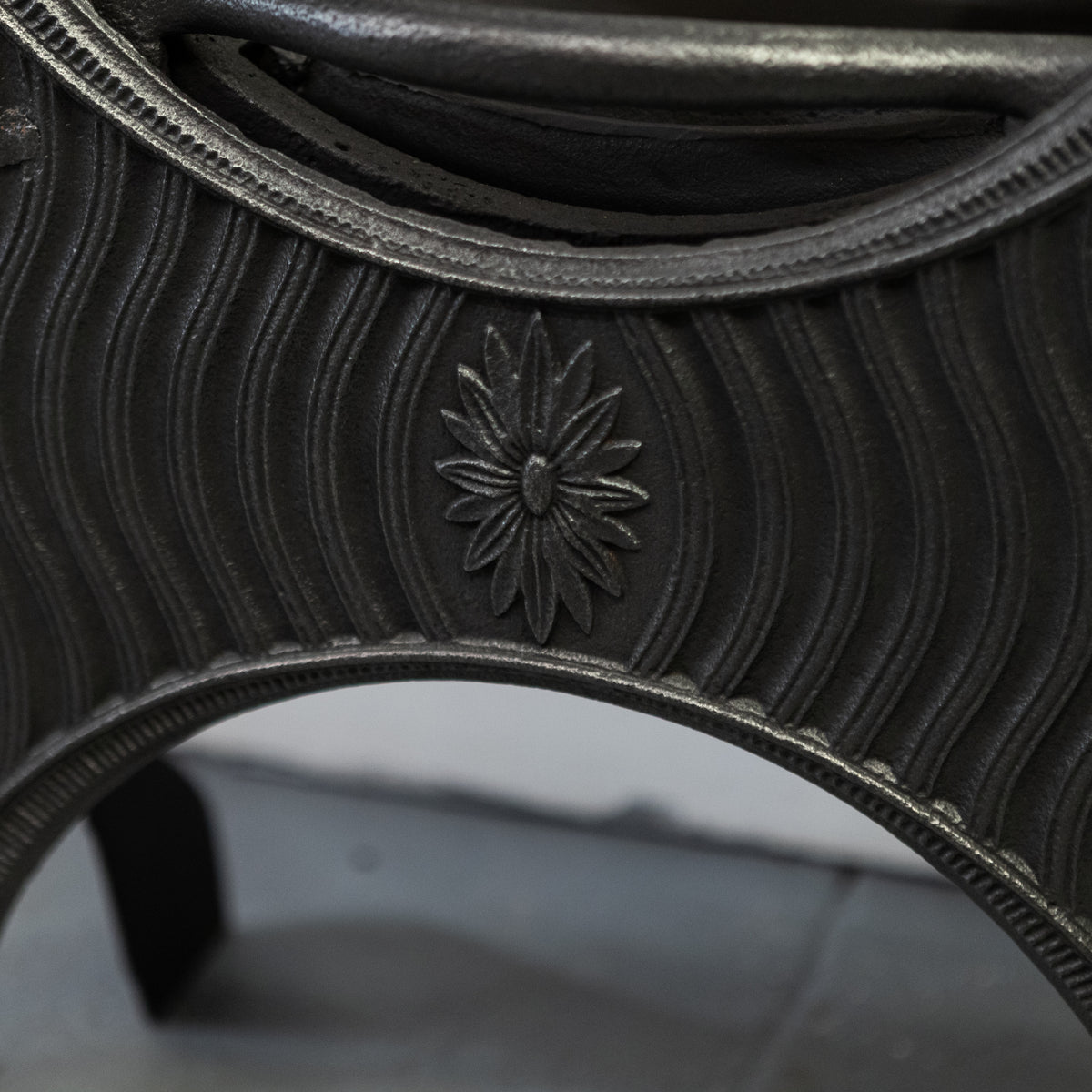 Antique Adam's Style Georgian Cast Iron Hob Grate