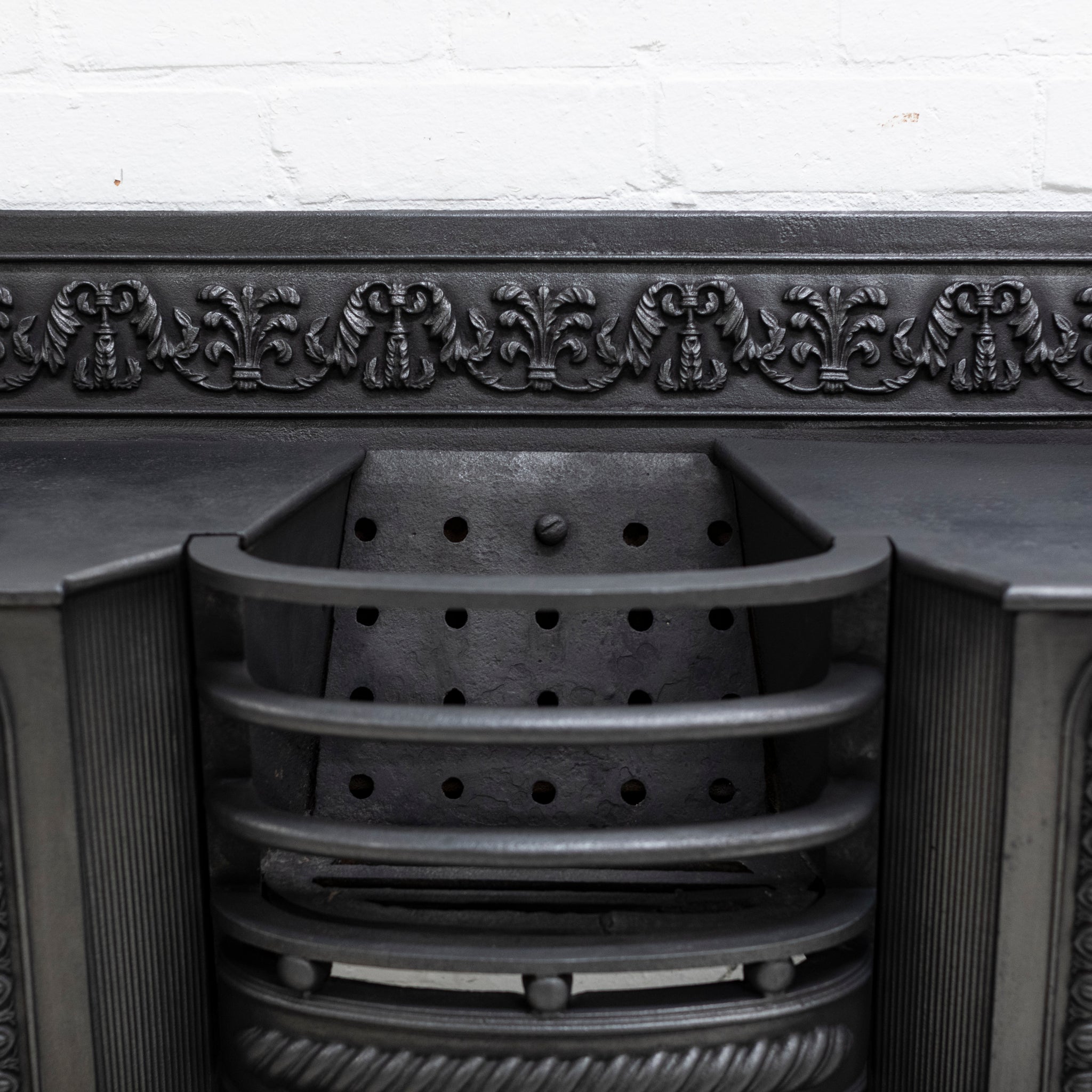 Antique Georgian Cast Iron Hob Grate - The Architectural Forum