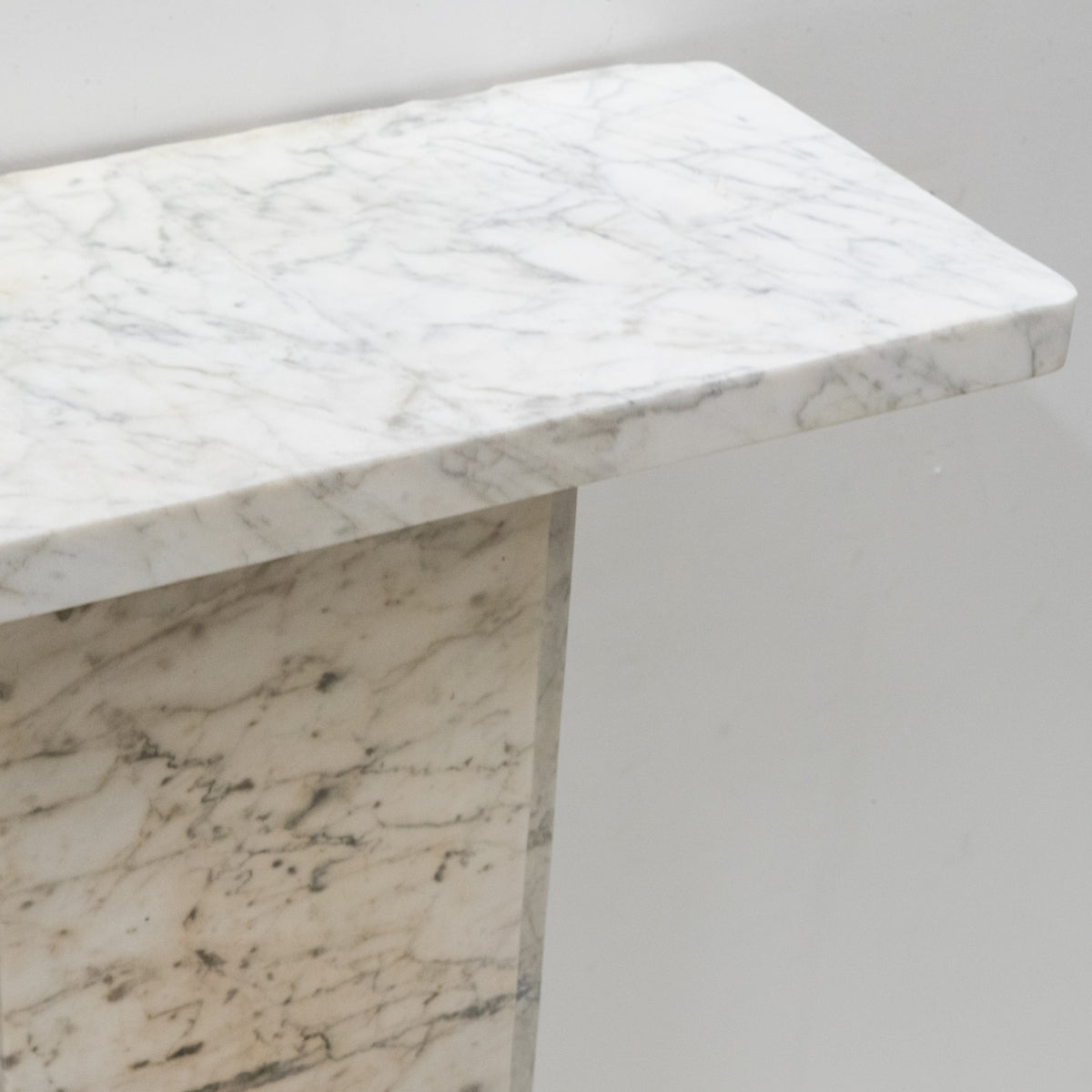 Antique Carrara Marble Late Georgian Fireplace Surround
