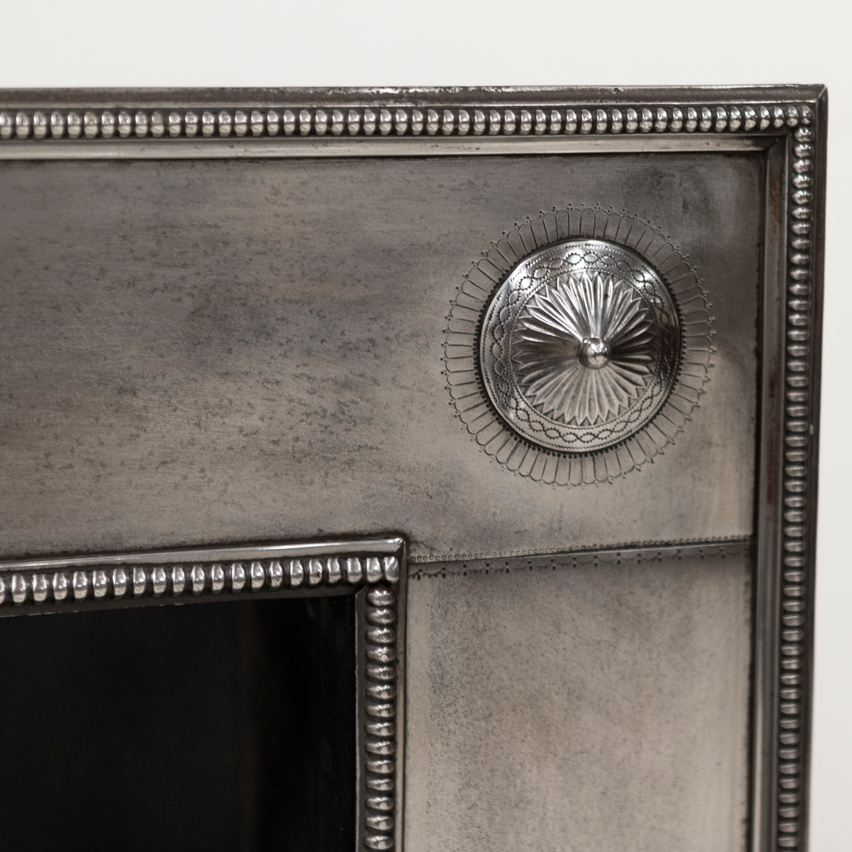 Antique Georgian Polished Steel Register Grate | Robert Adam | The Architectural Forum