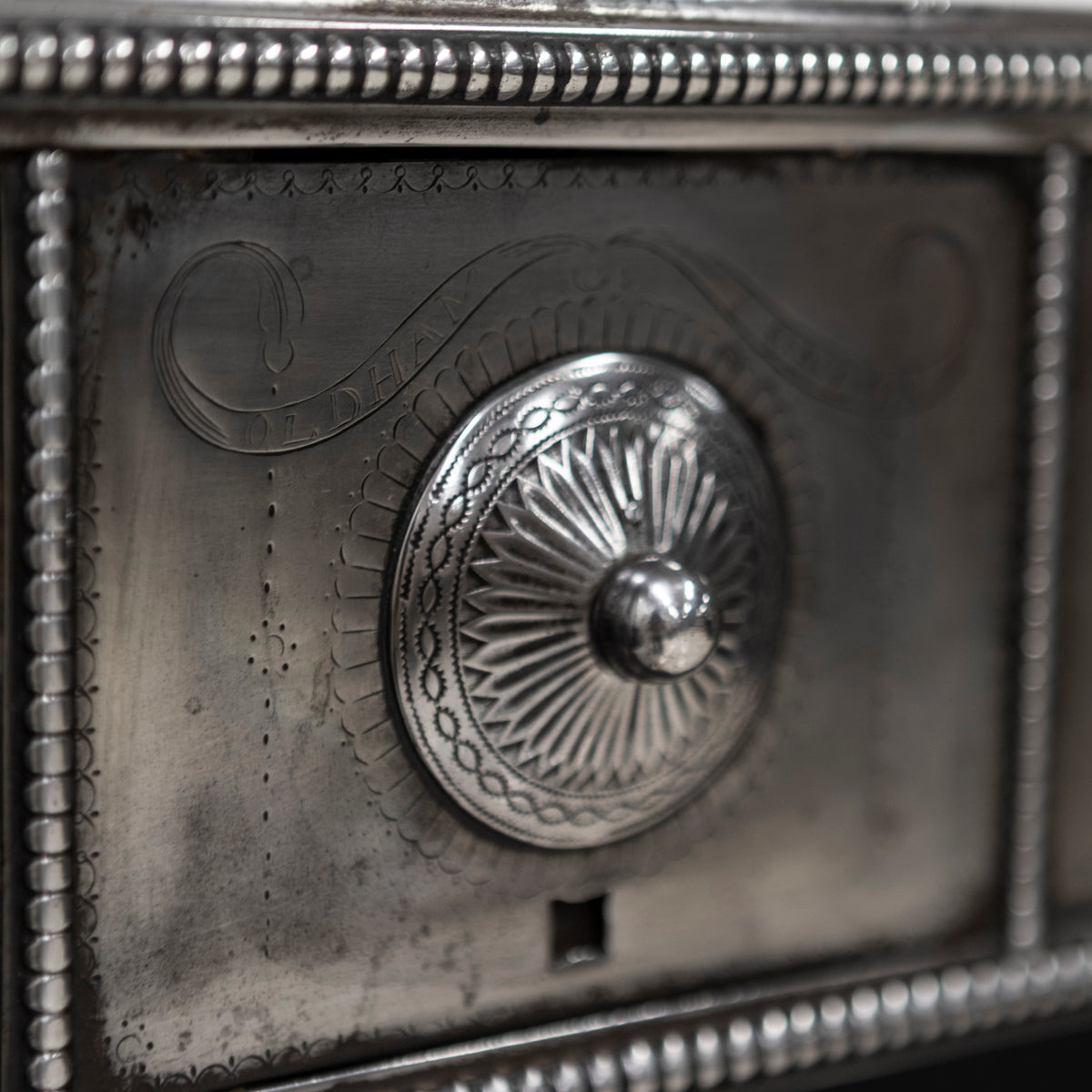 Antique Georgian Polished Steel Register Grate | Robert Adam | The Architectural Forum