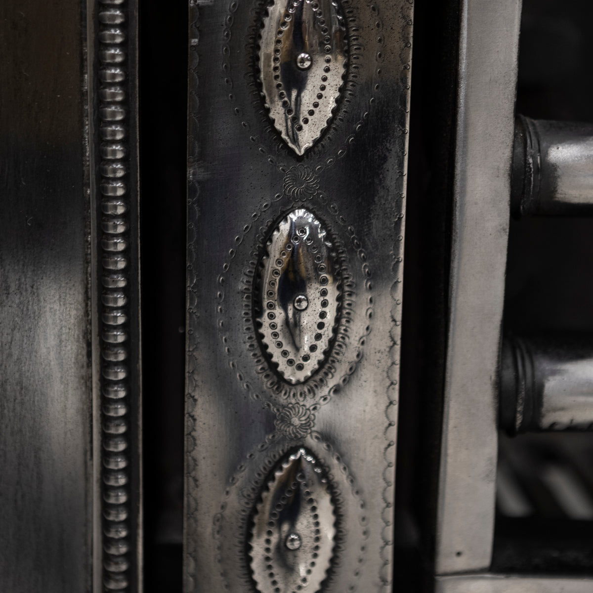 Antique Georgian Polished Steel Register Grate | Robert Adam | The Architectural Forum