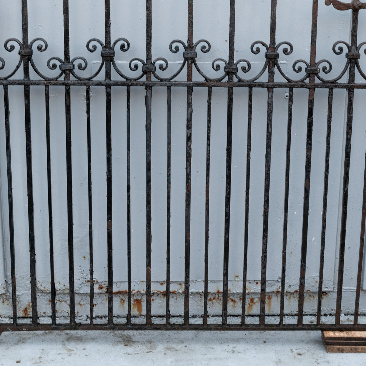 Large 19th Century Wrought Iron Gate
