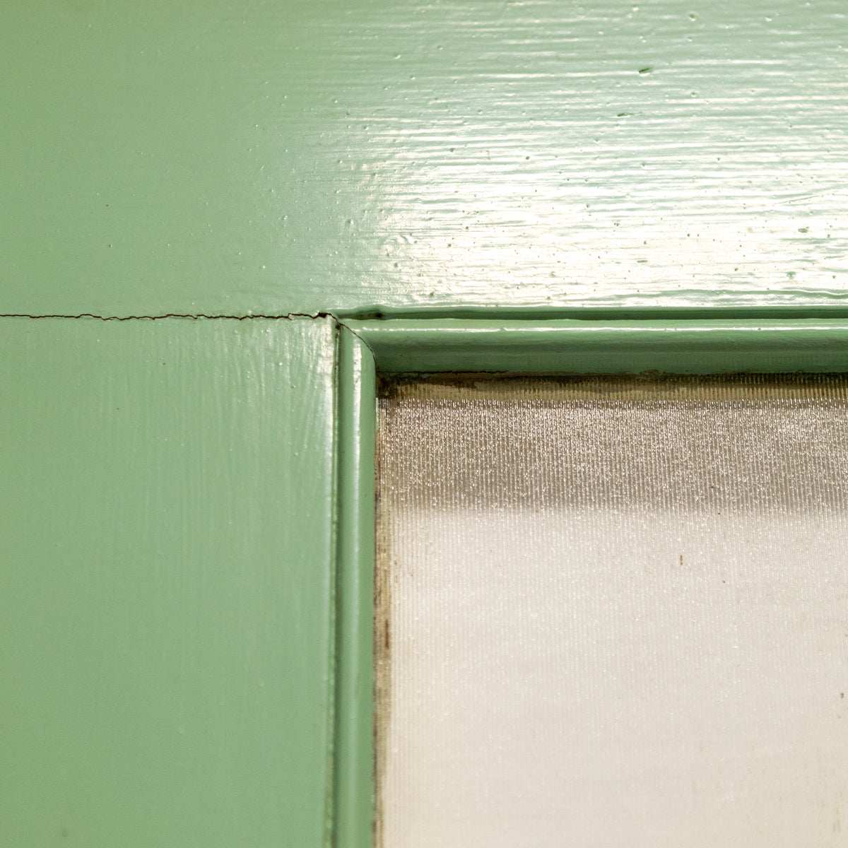 Antique Victorian Glazed Door
