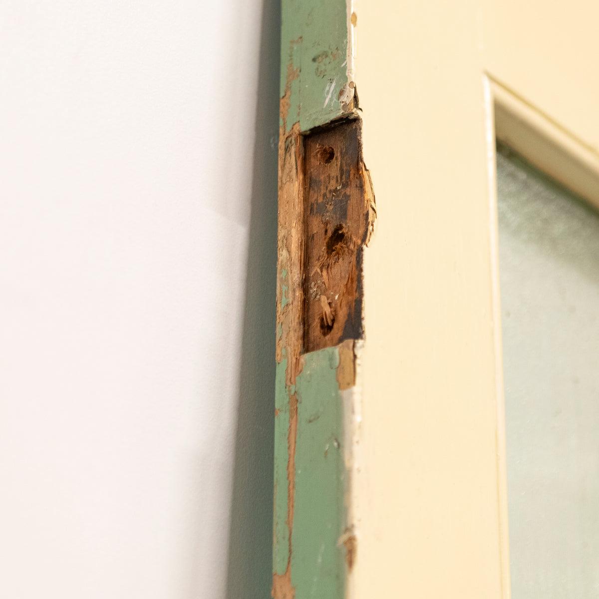 Antique Victorian Glazed Door