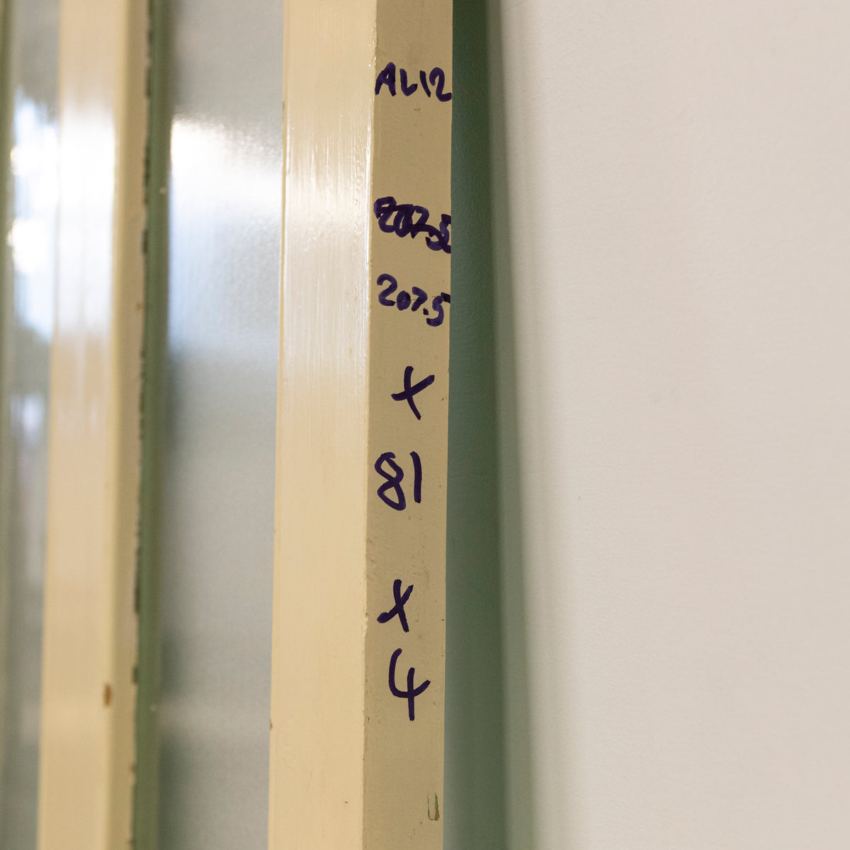 Antique Victorian Glazed Door