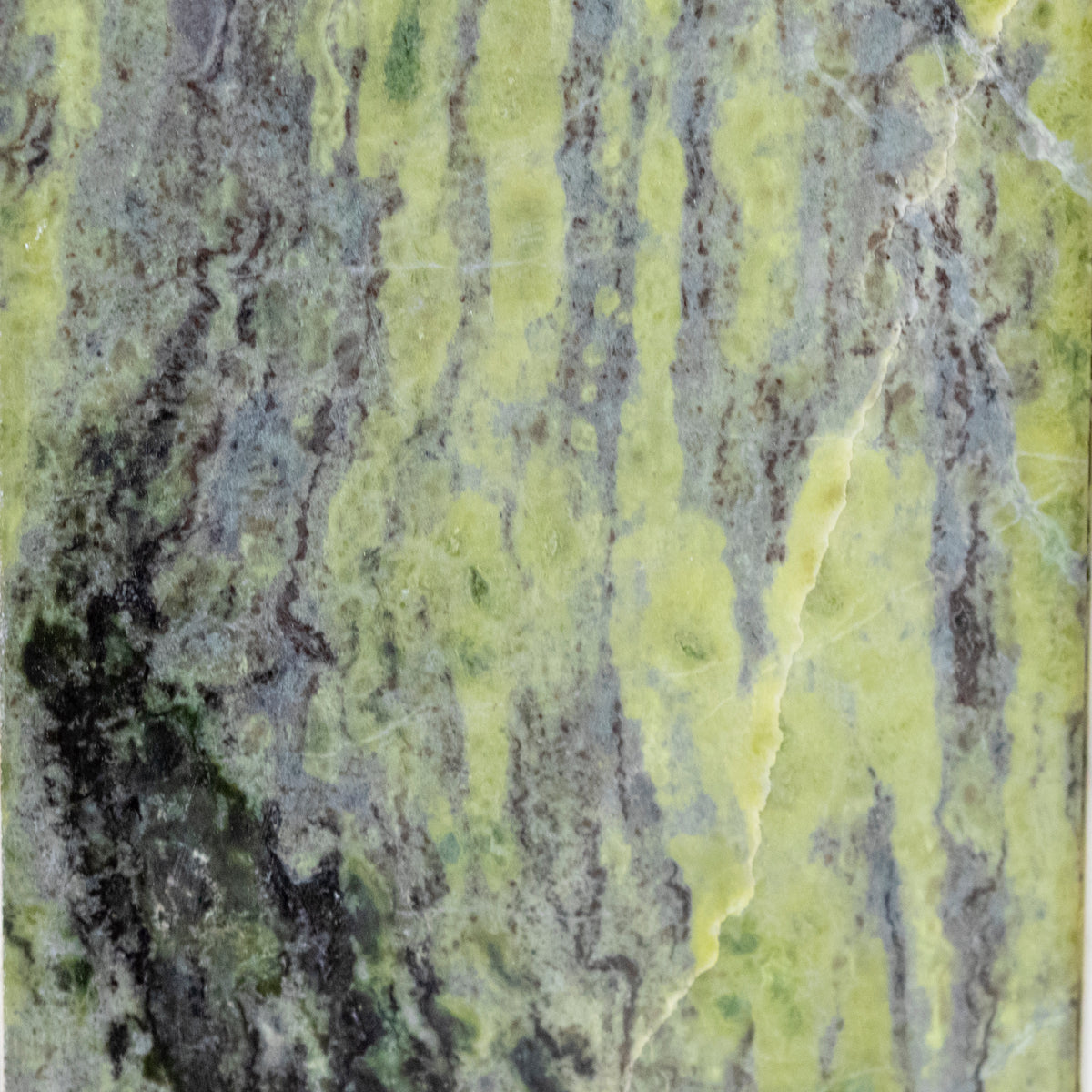 Antique Regency Statuary & Verde Marble Fireplace Surround