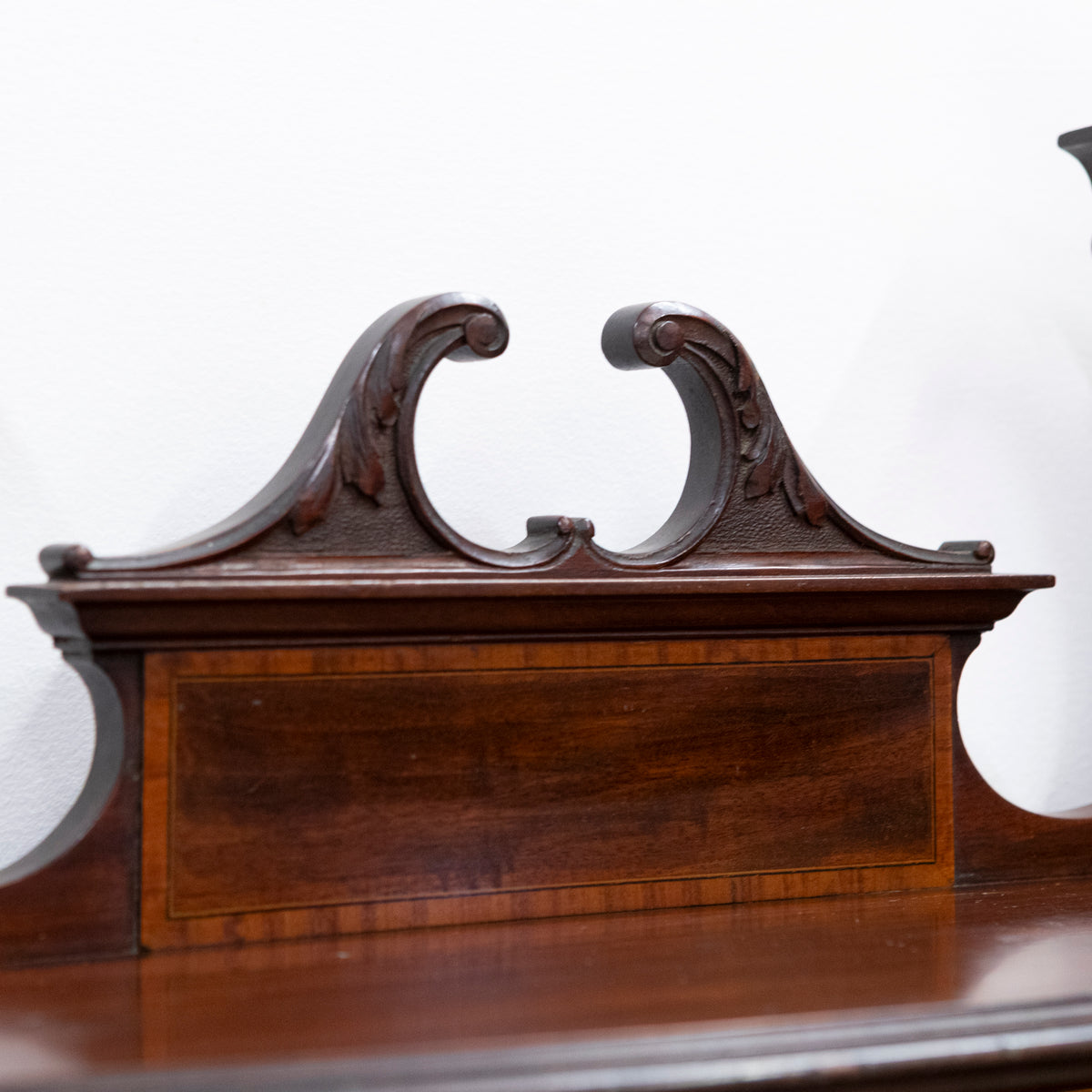 Antique Edwardian Inlaid Mahogany Display Cabinet | The Architectural Forum