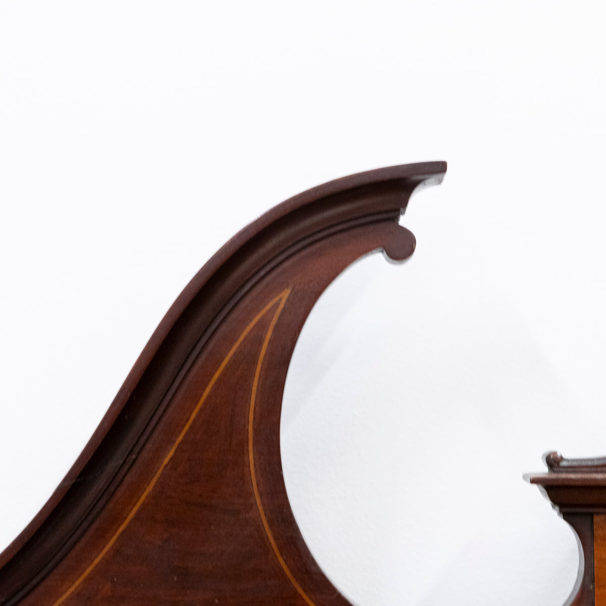 Antique Edwardian Inlaid Mahogany Display Cabinet | The Architectural Forum