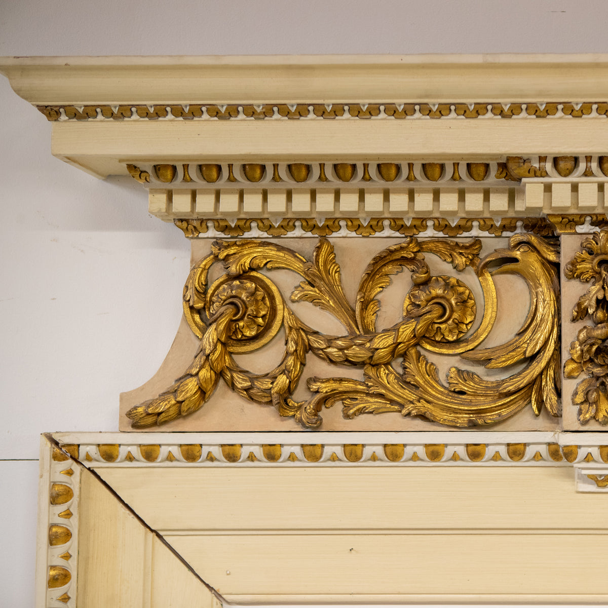 Impressive Set of 3 Double Doors with Early 19th Century Pediments | Regency Overdoors