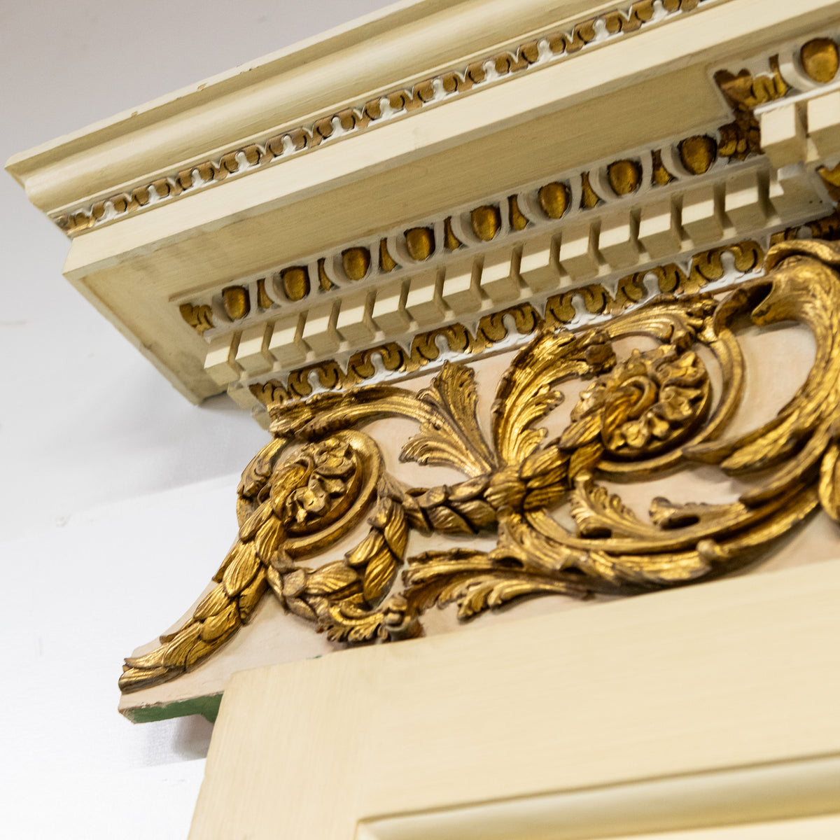 Impressive Set of 3 Double Doors with Early 19th Century Pediments | Regency Overdoors