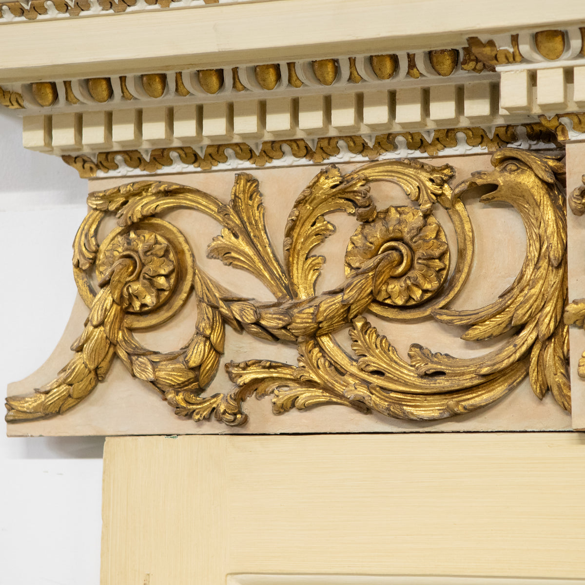 Impressive Set of 3 Double Doors with Early 19th Century Pediments | Regency Overdoors