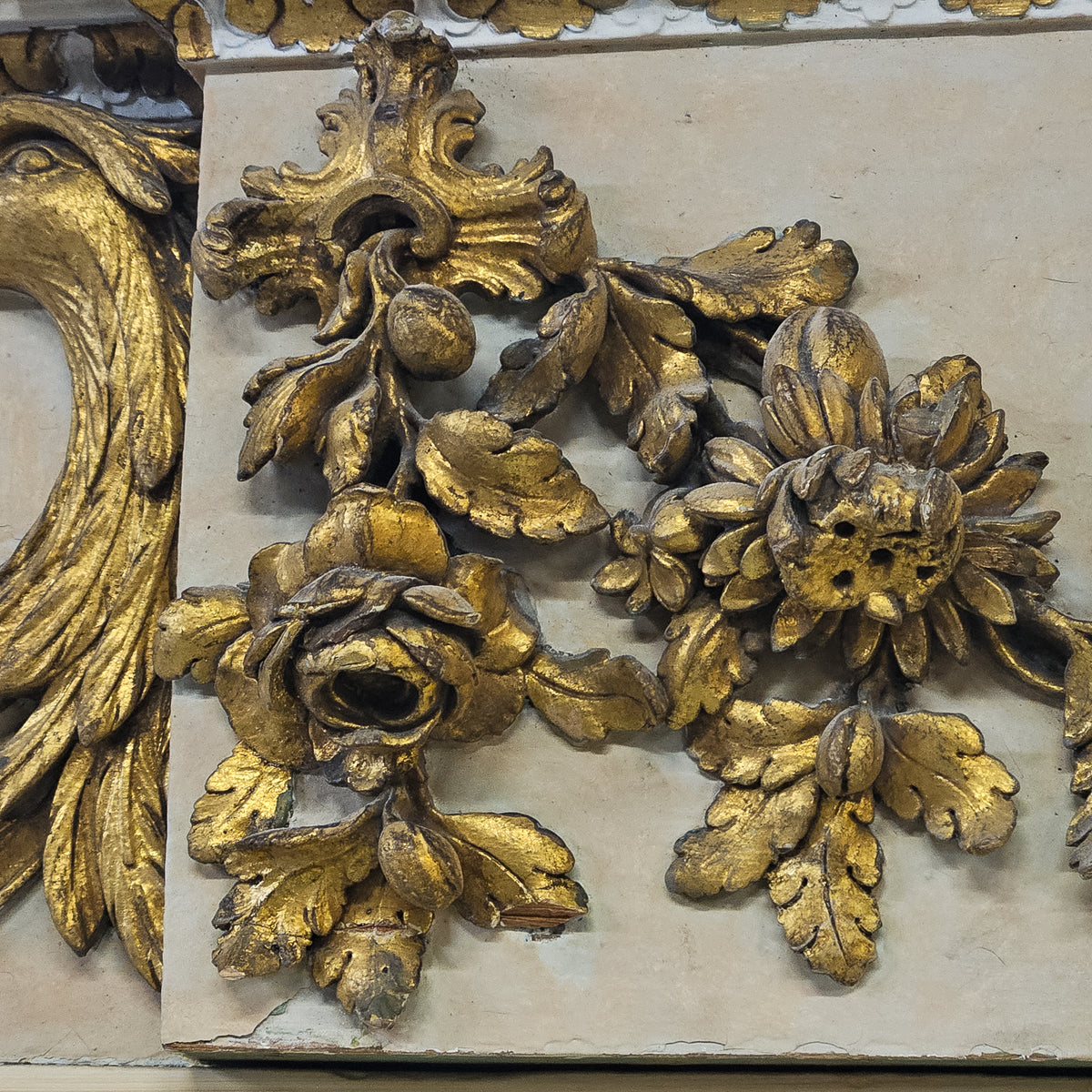 Impressive Set of 3 Double Doors with Early 19th Century Pediments | Regency Overdoors