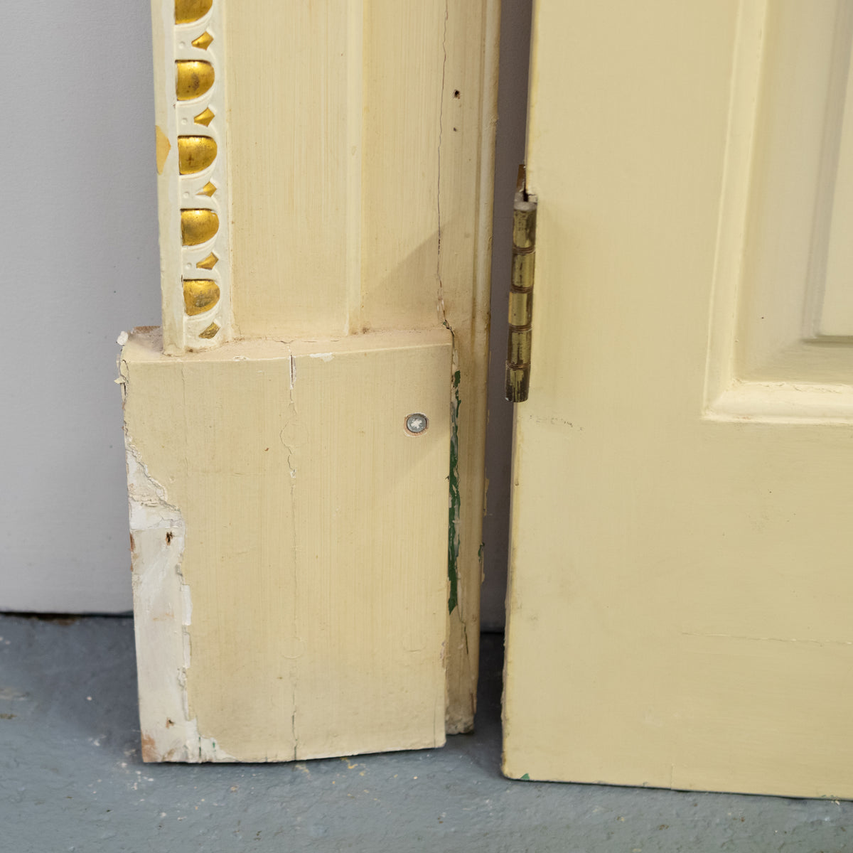 Impressive Set of 3 Double Doors with Early 19th Century Pediments | Regency Overdoors