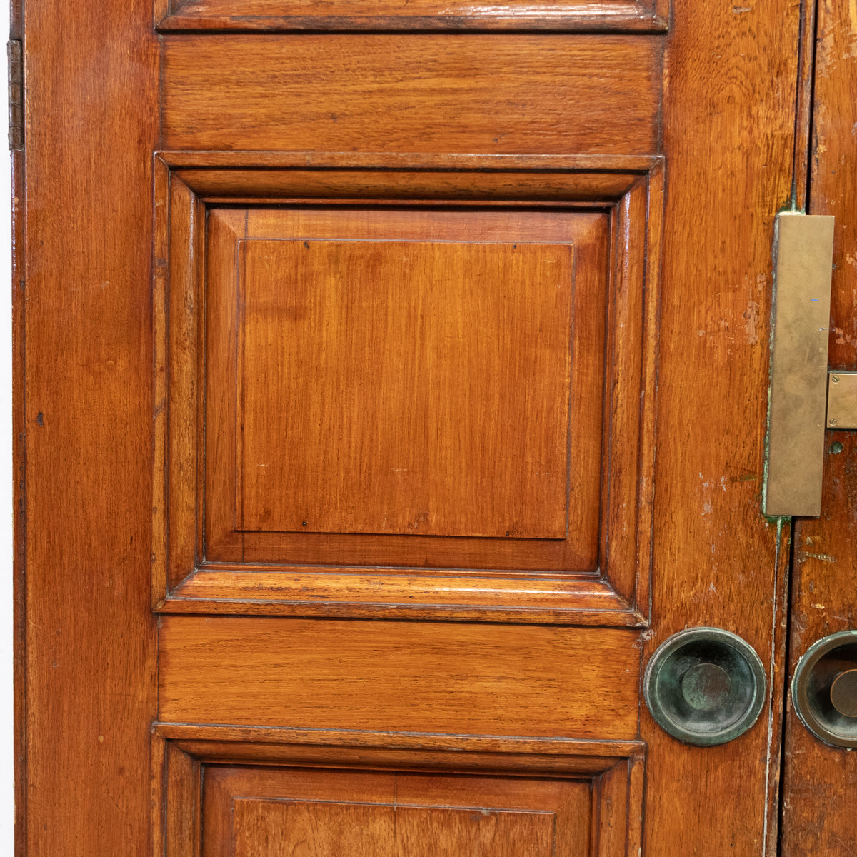 Large Teak Double Doors Reclaimed from Clothworkers Hall London