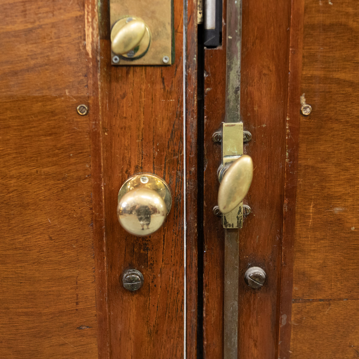 Large Teak Double Doors Reclaimed from Clothworkers Hall London