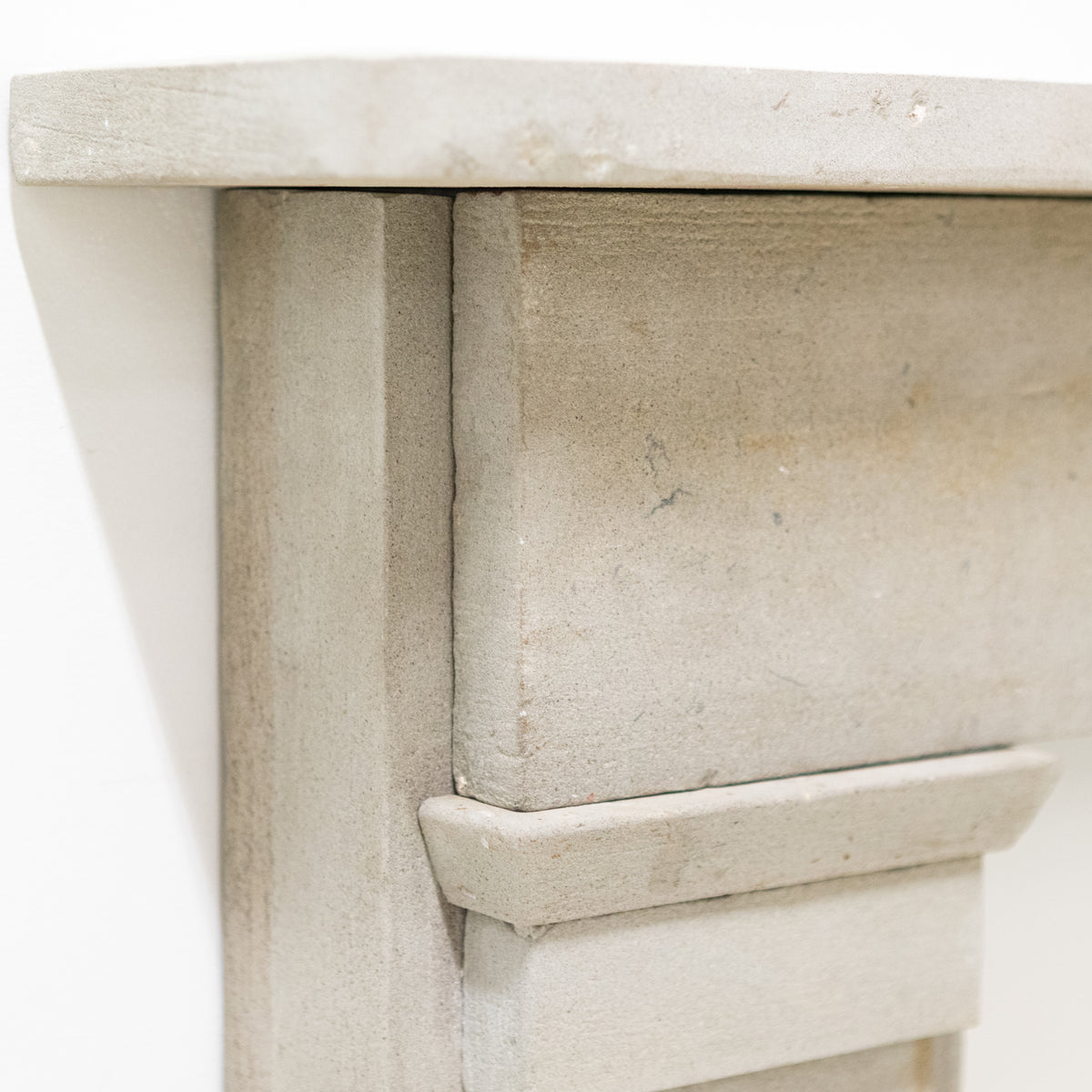 Antique Late Georgian Sandstone Fireplace Surround
