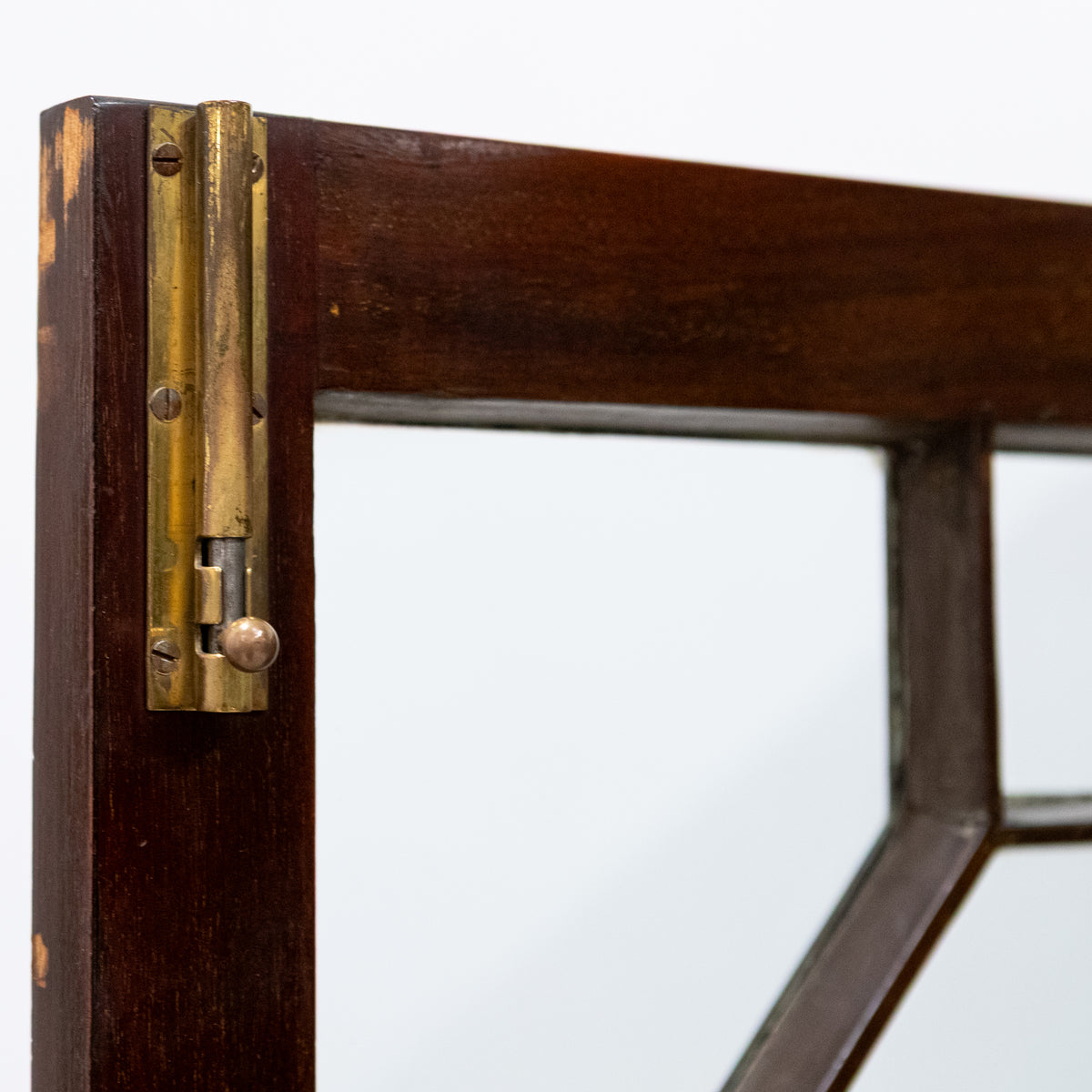 Antique Mahogany Display Cabinet with | The Architectural Forum
