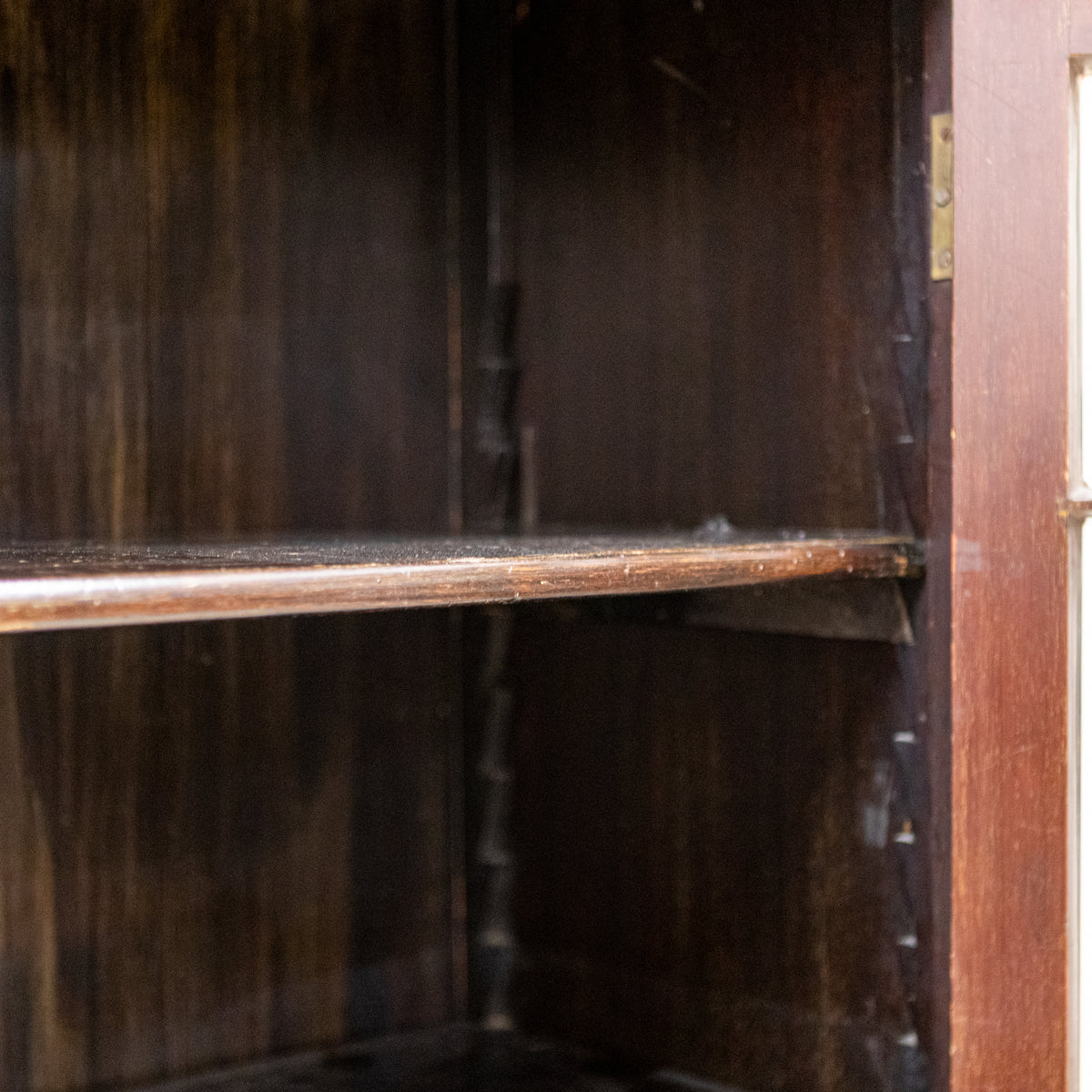 Antique Mahogany Display Cabinet with | The Architectural Forum