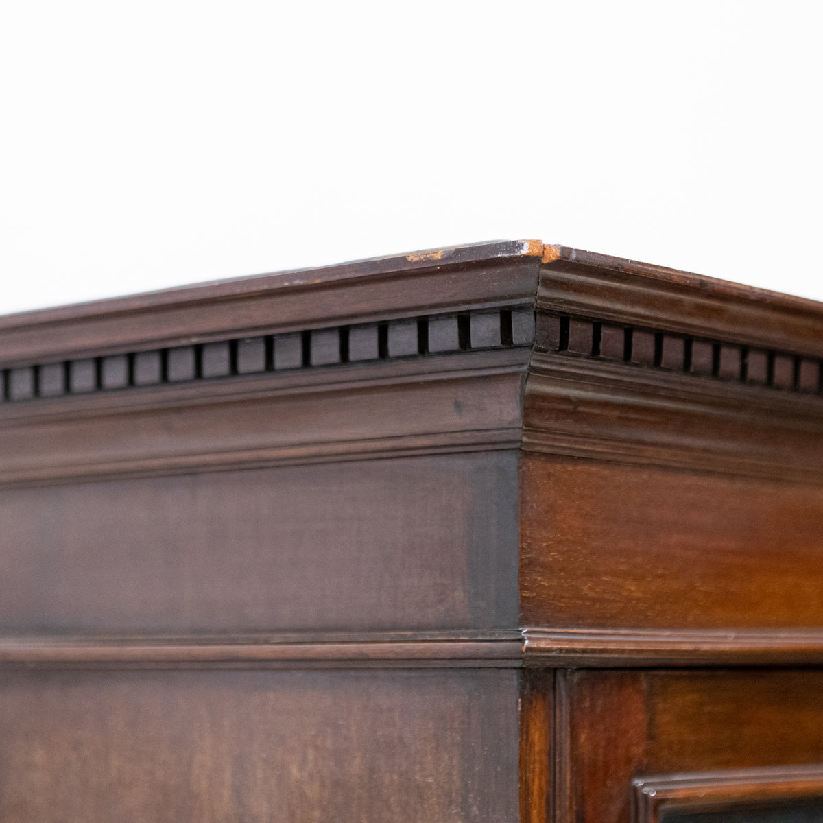 Antique Mahogany Display Cabinet with | The Architectural Forum