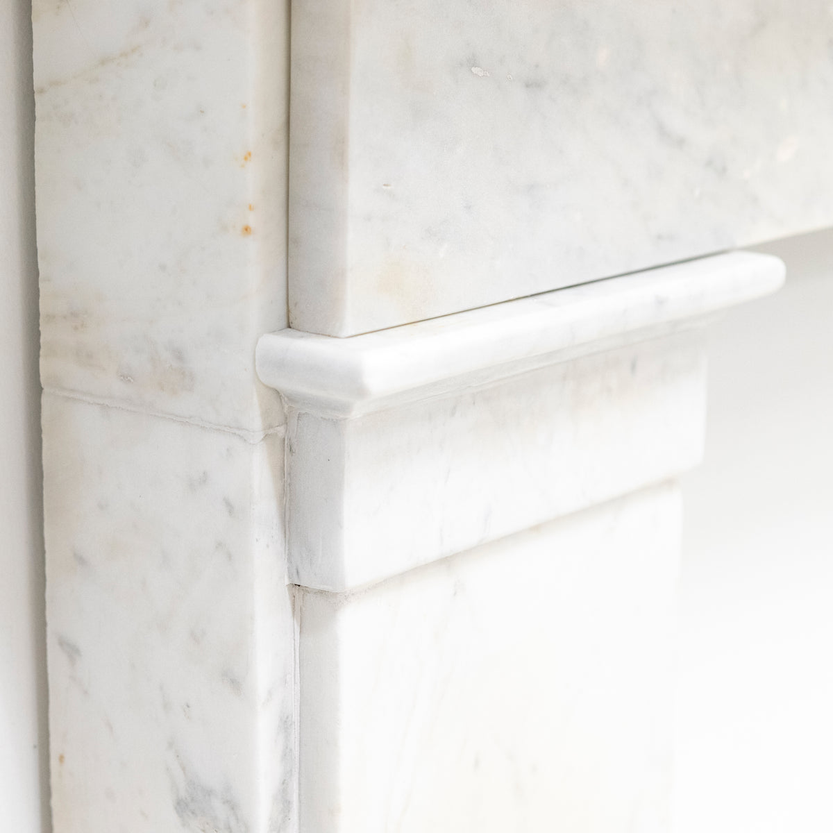 Antique Georgian Carrara Marble Chimneypiece | The Architectural Forum