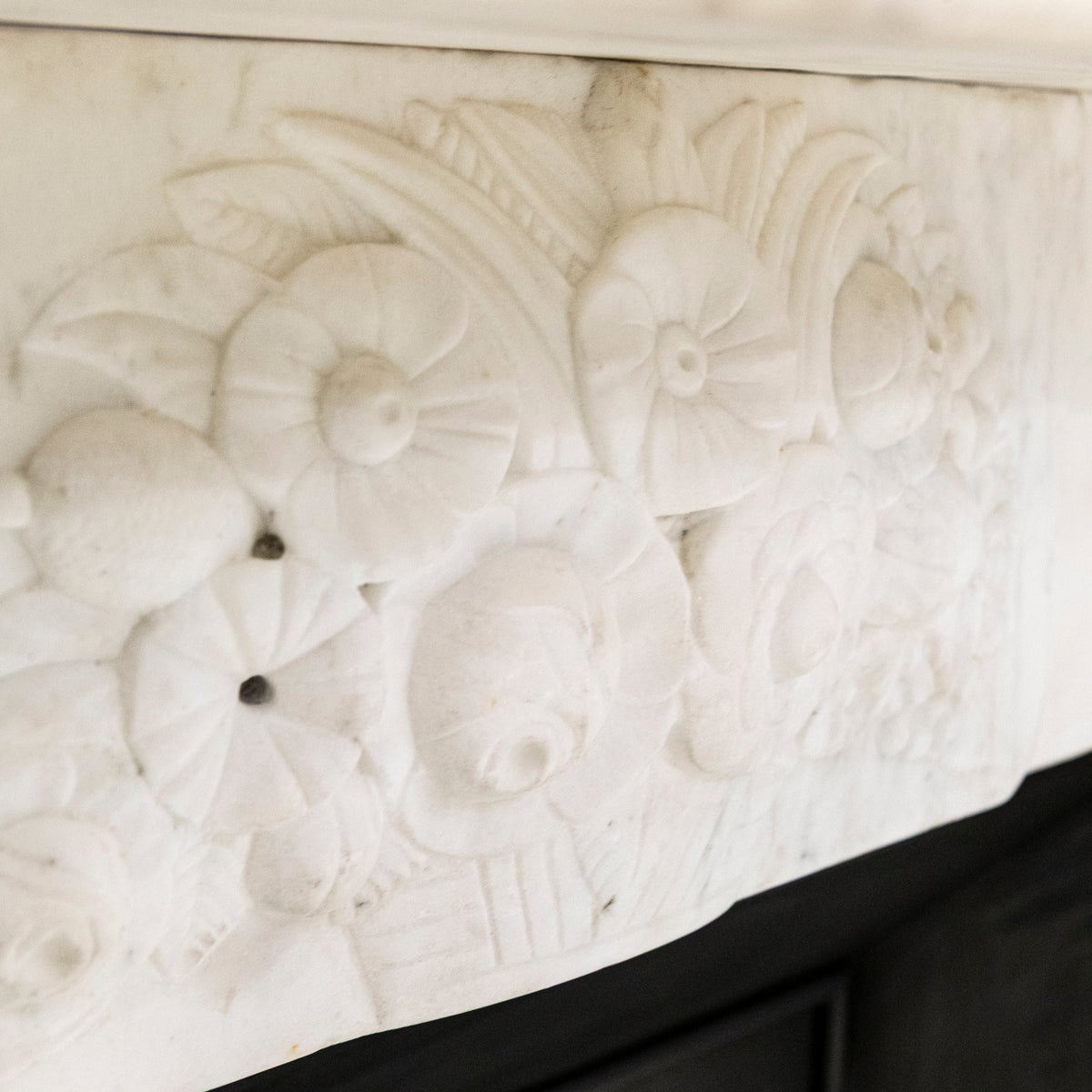 Antique Victorian Marble Carved Corbel Fireplace Surround | The Architectural Forum