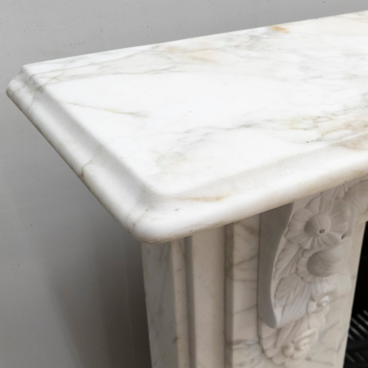 Antique Victorian Marble Carved Corbel Fireplace Surround | The Architectural Forum