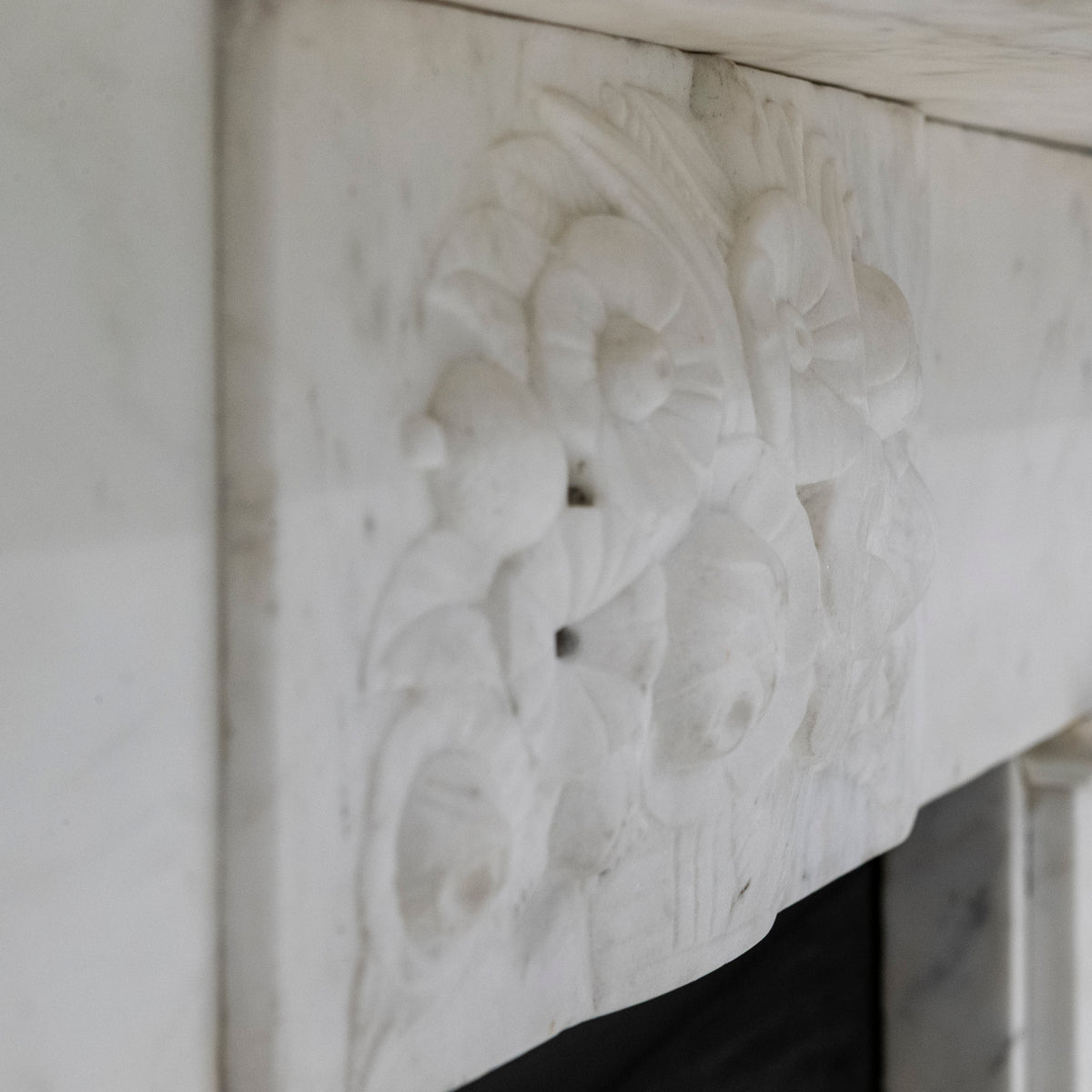 Antique Victorian Marble Carved Corbel Fireplace Surround | The Architectural Forum
