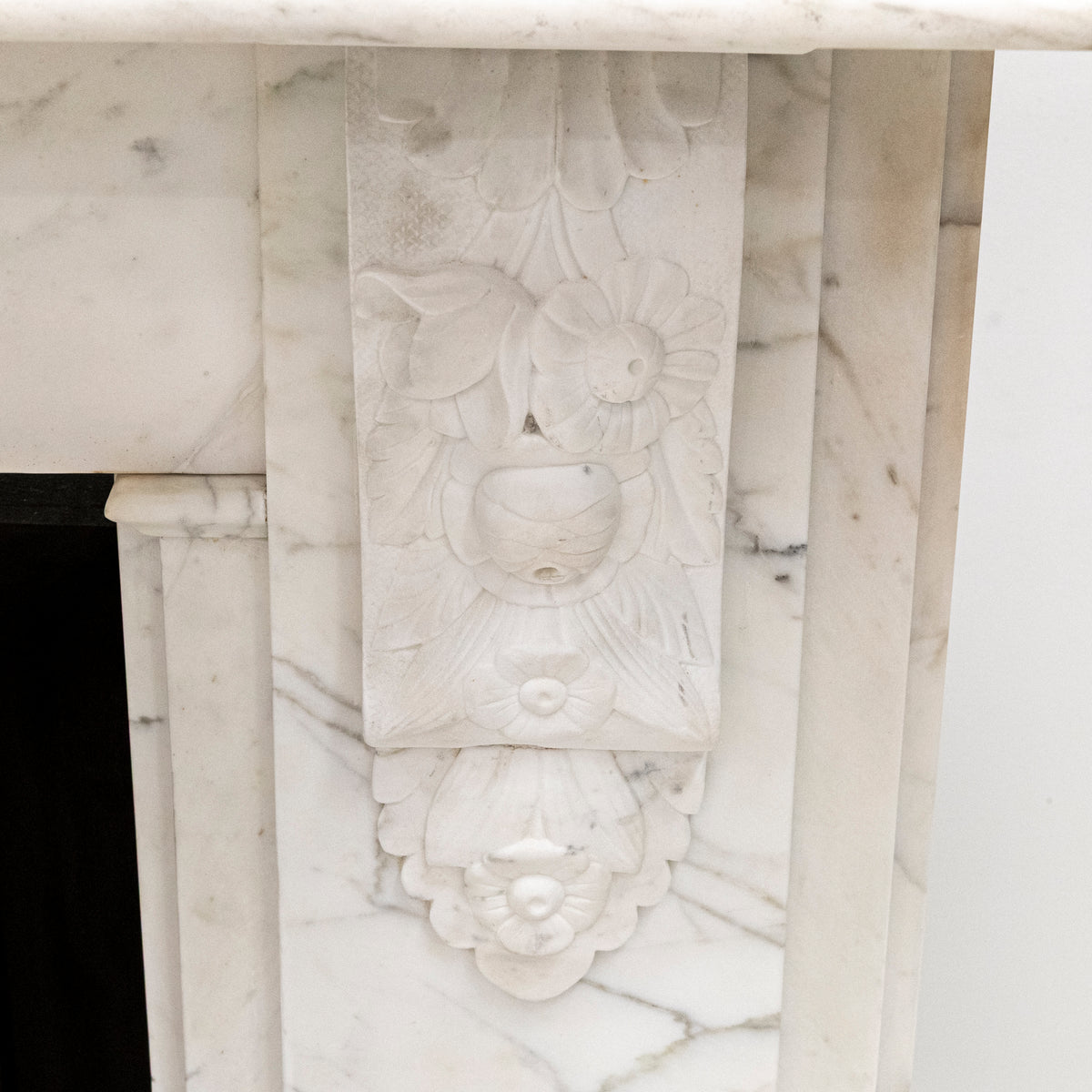 Antique Victorian Marble Carved Corbel Fireplace Surround | The Architectural Forum