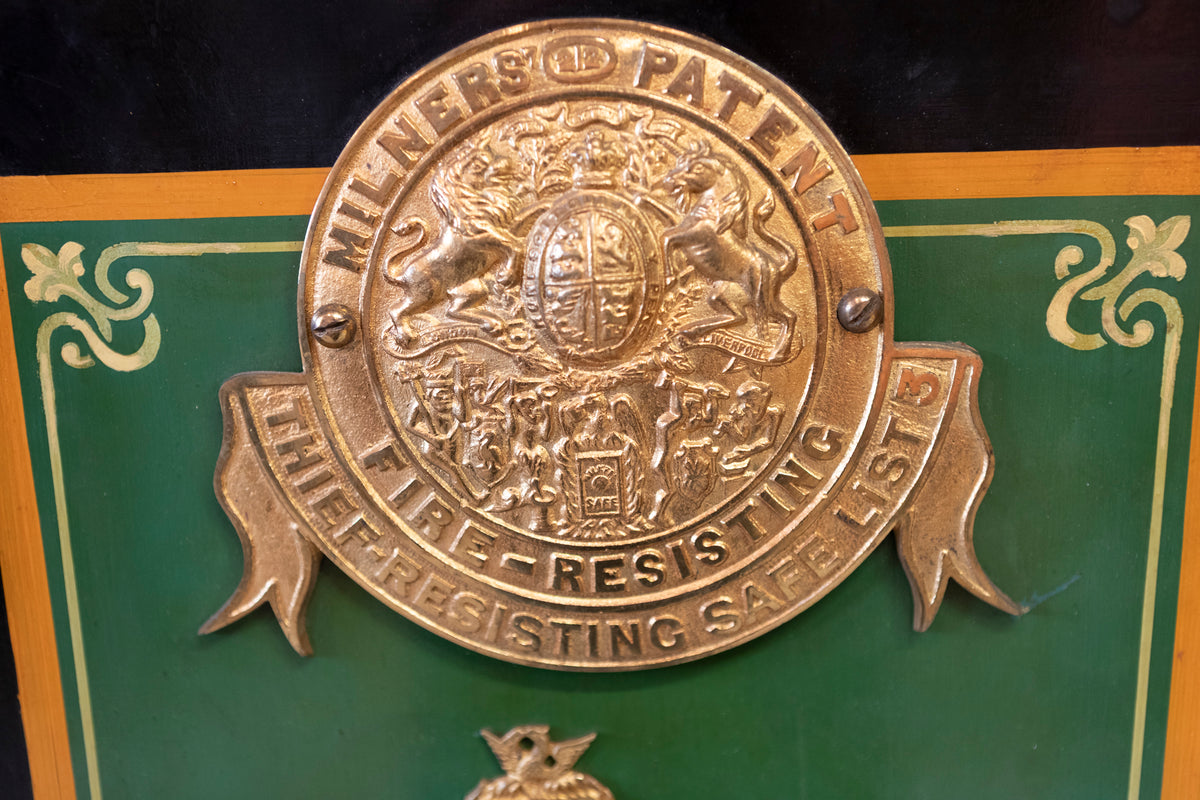 Rare Antique Milners Safe Walnut Cabinet | The Architectural Forum