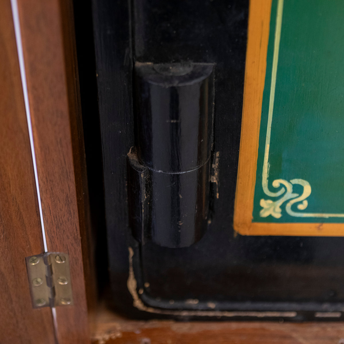 Rare Antique Milners Safe Walnut Cabinet | The Architectural Forum