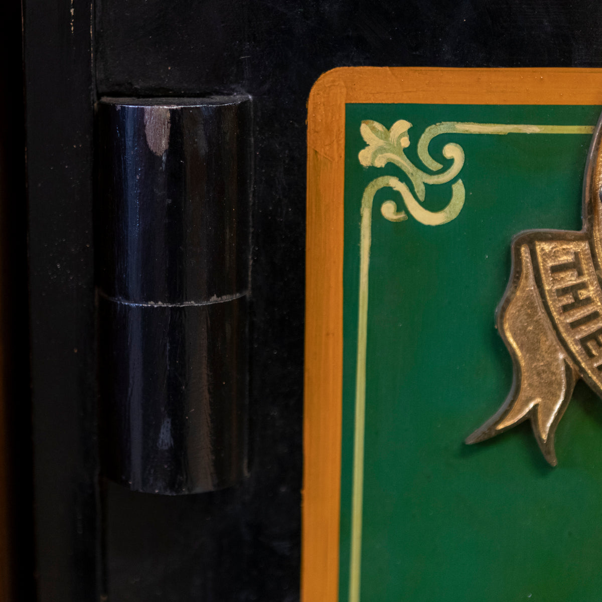 Rare Antique Milners Safe Walnut Cabinet | The Architectural Forum