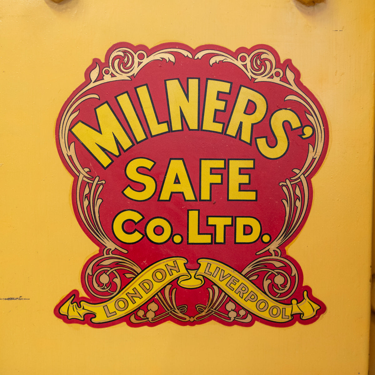 Rare Antique Milners Safe Walnut Cabinet | The Architectural Forum